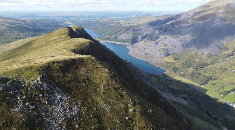 Snowdon bottom lake view 